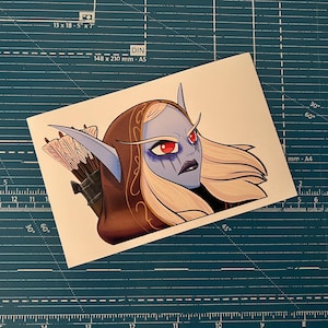 Dark Ranger - Sticker for laptop, car, or mount!