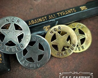 NCR Ranger Badge- solid metal