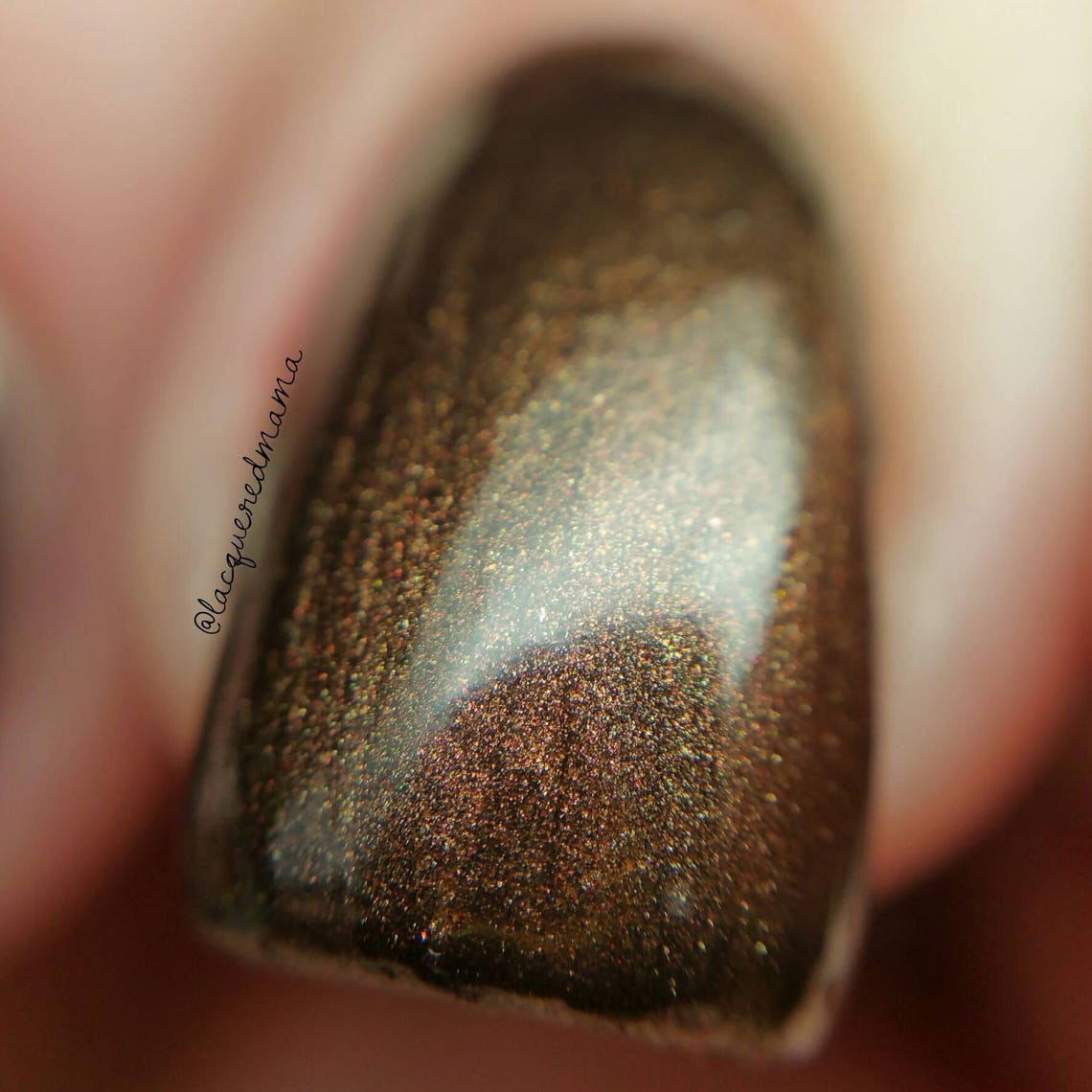 Dark Brown Nail Polish, Fudge Brownie Nail Polish, Indie Nail Polish, Handmade Nail Polish