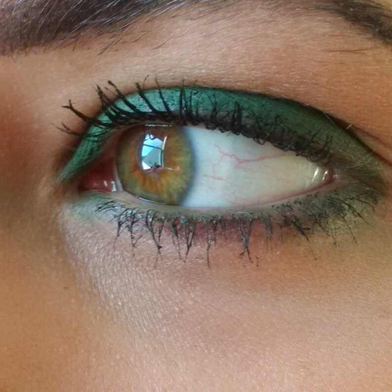 Green Eyeshadow Teal Eyeshadow loose eye shadow pigment Etsy