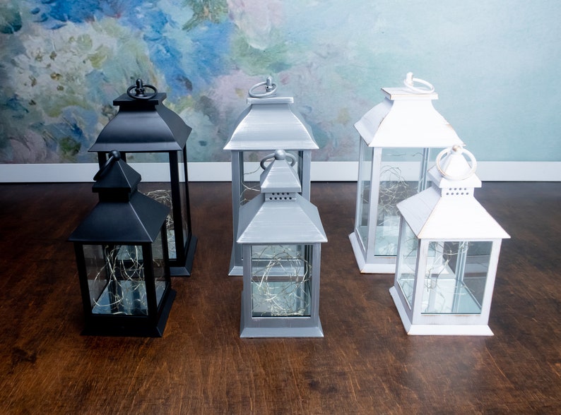 LED Lights Lantern Party Decor Cozy Home Woodland Outdoor Etsy