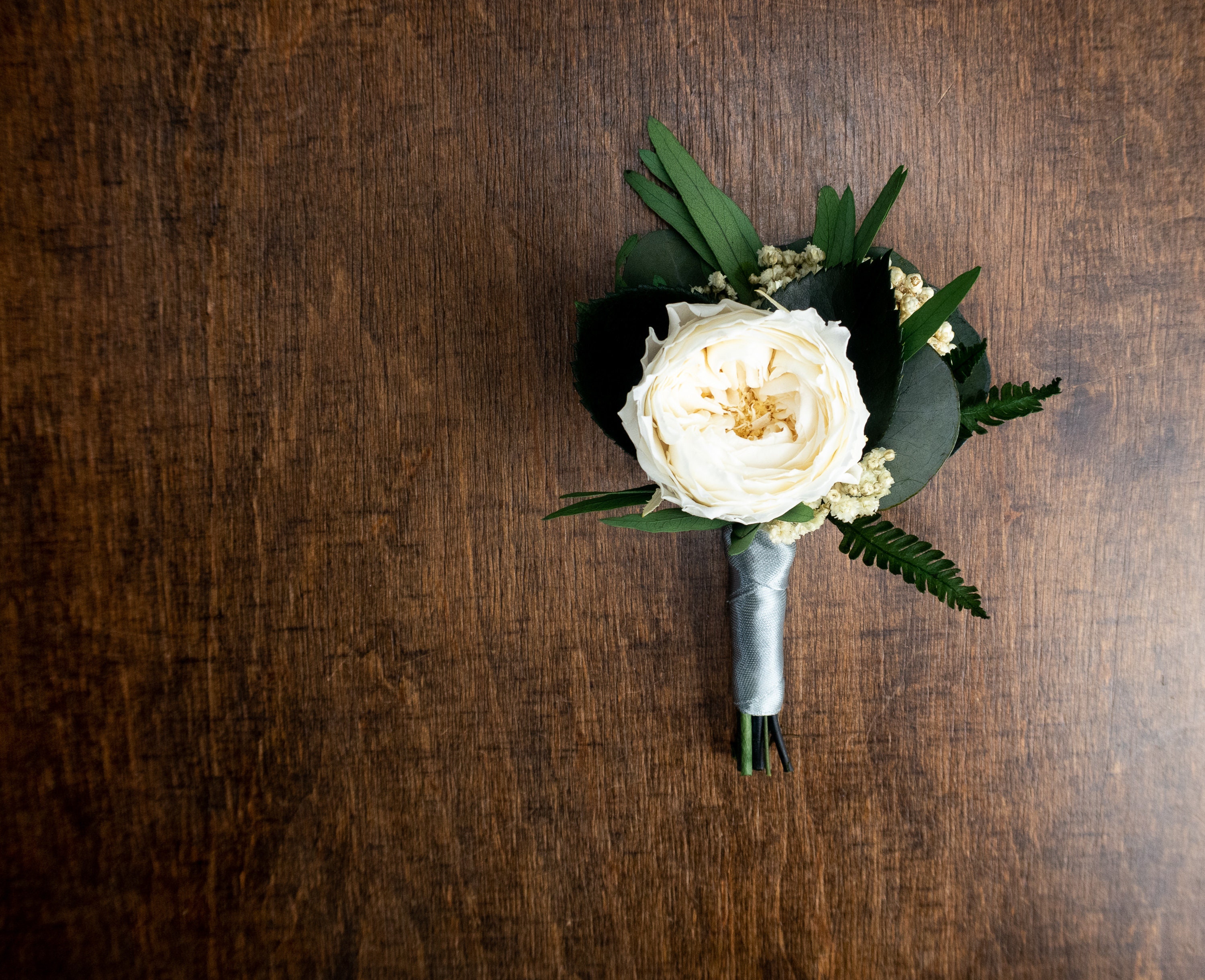 Boutonnière de mariage du marié avec pivoine rose anglaise en - Etsy France