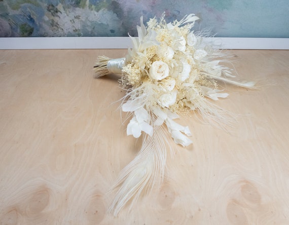piume decorative bianche - Fioreproibito