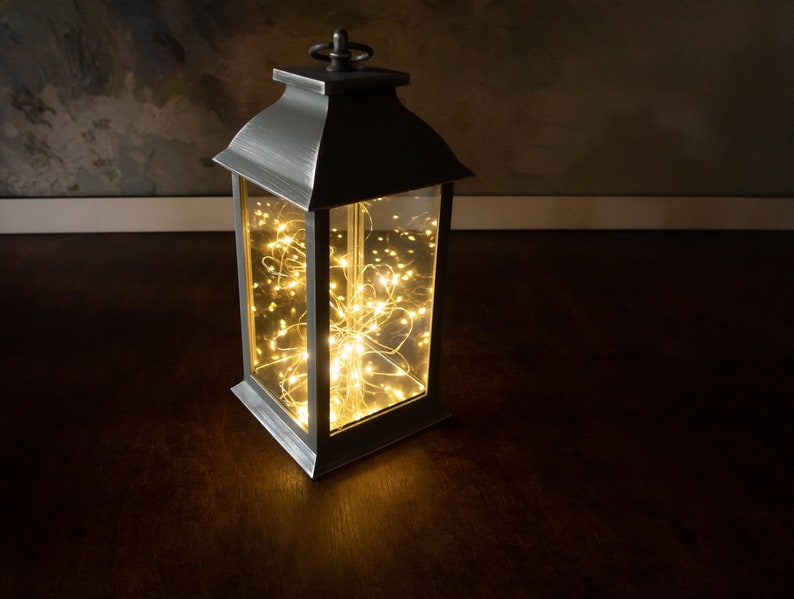 LED Lights Lantern Party Decor Cozy Home Woodland Outdoor Etsy