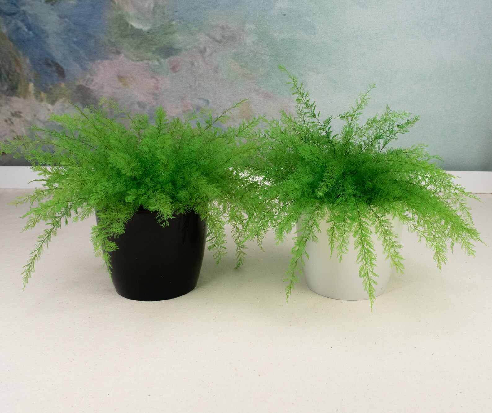 Real Preserved Greenery Table Centerpiece Office Eternal Etsy