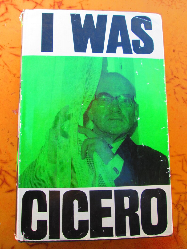 I Was Cicero Elyesa Bazna Hcdj English Edition 1962 Turkish Etsy - image 0