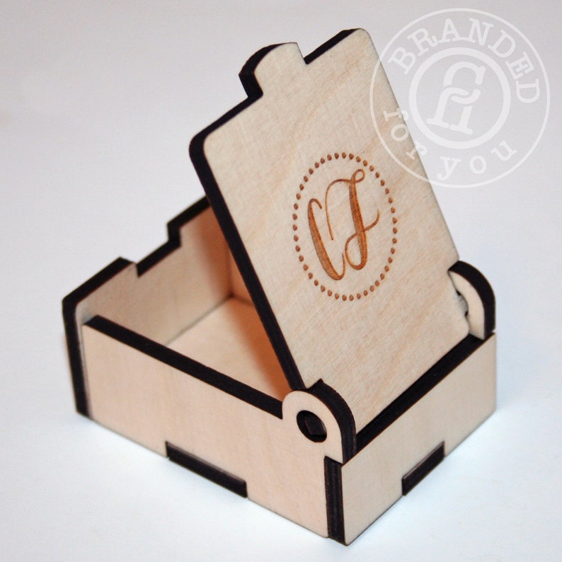 2.25x1.5x1 Wood Earring Box Wholesale Wooden Jewelry Boxes Etsy