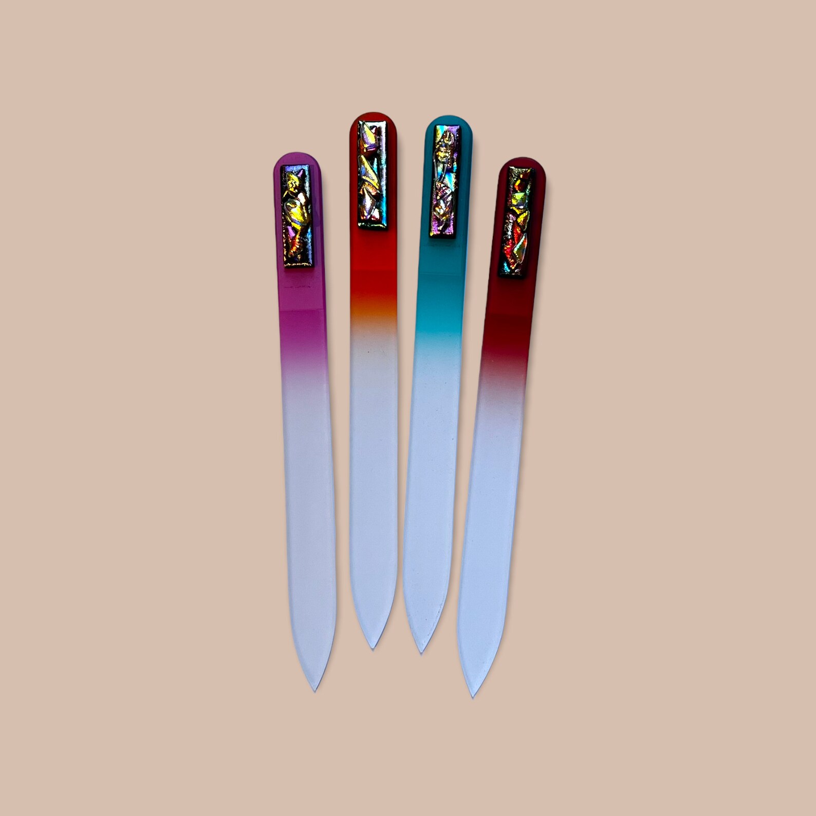 Czech Glass Nail File 5 1/2 Etsy