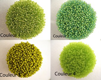 Neuf Pigments couleur unie vert pomme 10gr pour créations en résine
