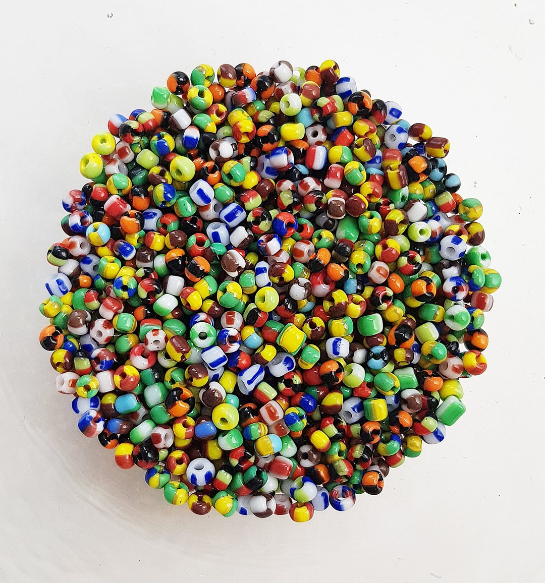 Perles de Verre pour Enfiler des Perles pour Bracelets, 12500 3mm