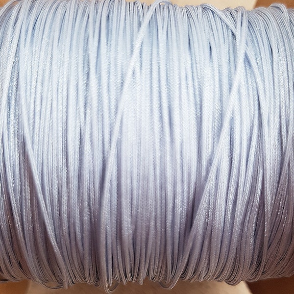 Fil en nylon gris clair 0,4mm Lot de 10 mètres