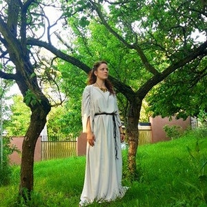 Roman Dress/ Ancient/ Festival Historic/ Weeding / Veil Fairytale / Custom/ Outfit image 6