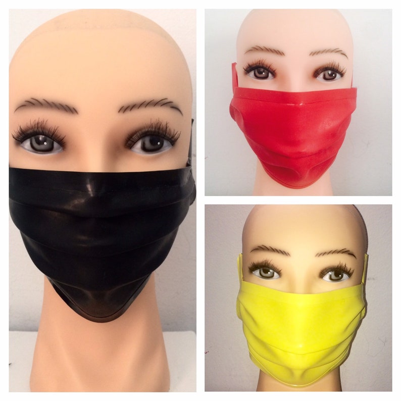 Surgical type latex mask/ Nurse/ Hospital/ Cosplay / Costume / Etsy