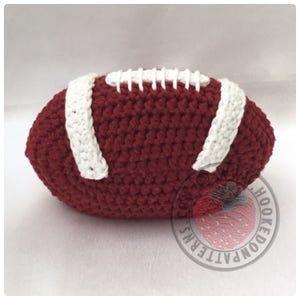 Football Coaster Set American Crochet Pattern PDF Download in English Only image 3