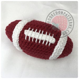 Football Coaster Set American Crochet Pattern PDF Download in English Only image 5