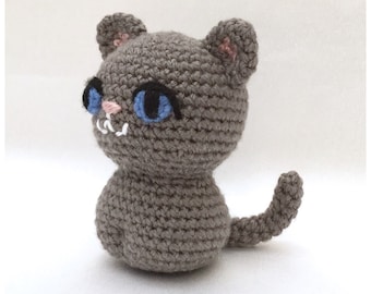 Kitty Cat Amigurumi Crochet Pattern – PDF Digital Download in English Only