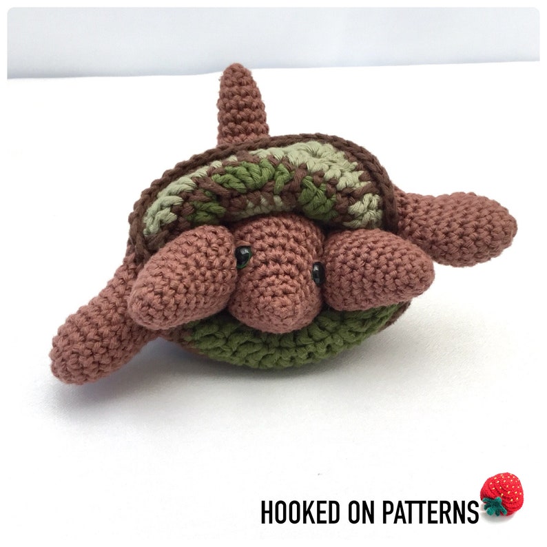 Tortoise and Turtle Hideaway Coaster Sets Crochet PDF Pattern Download in ENGLISH ONLY image 3