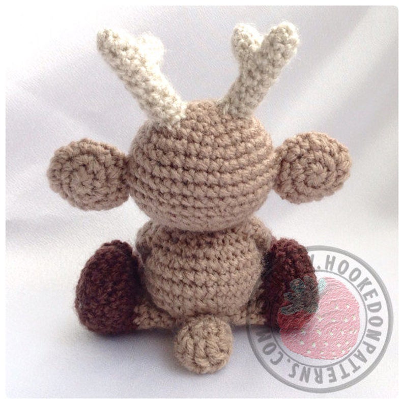 Amiani Noel the Reindeer cute amigurumi Crochet PDF Pattern image 5
