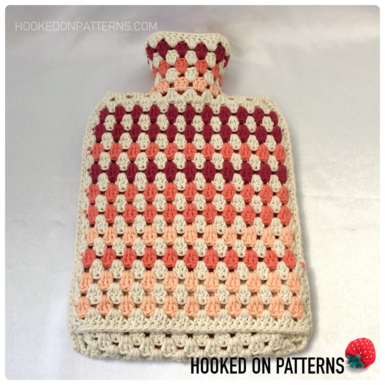Hot Water Bottle Cover Crochet Pattern PDF Download in Etsy UK