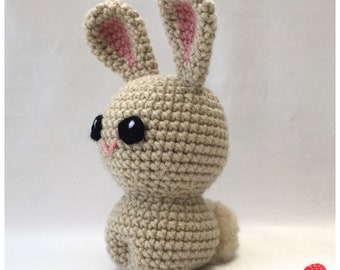 Kawaii Easter Bunny - Little Rabbit Crochet Pattern - Crochet PDF Download in English ONLY