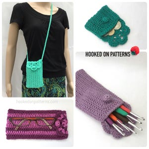 Floretta Bag, Purse & Case - Crochet PDF Pattern - English ONLY