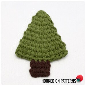 Crochet Pattern Christmas Tree Garland Mini Tree Ornaments Xmas Decorations PDF Download ONLY image 3