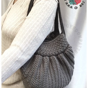 Handbag Crochet Pattern Audrey Hobo Bag Crochet PDF Pattern Download - Etsy