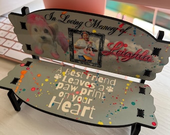 Banco conmemorativo personalizado