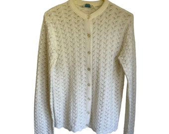 Vintage 70s Josie Knitwear Cardigan Sweater Size M/L