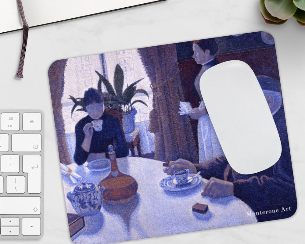 Paul Signac Breakfast Mousepad. Etsy