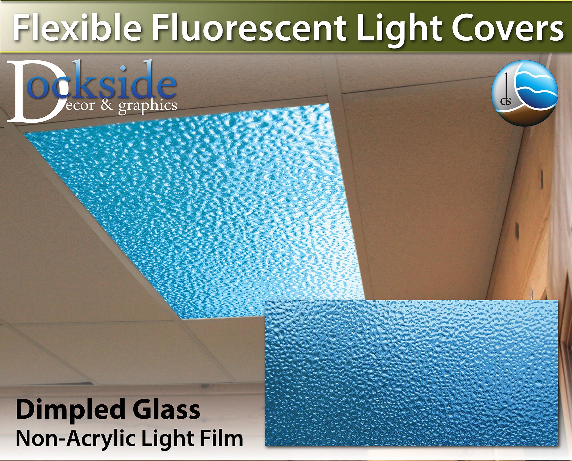 Flexible Fluorescent Light Cover Films Skylight Ceiling Office Etsy