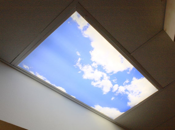 Flexible Fluorescent Light Cover S Skylight Ceiling Sky Flexible Fluorescent Light Cover S, Basement Fluorescent Light Covers
