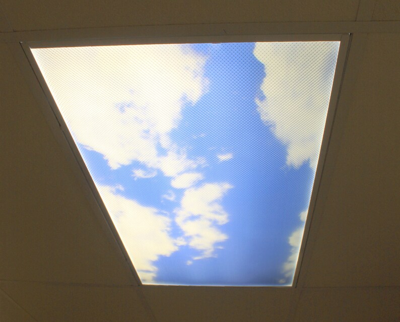 Flexible Fluorescent Light Cover Films Skylight Ceiling Office Etsy