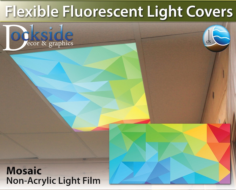 Flexible Fluorescent Light Cover Films Skylight Ceiling School Etsy