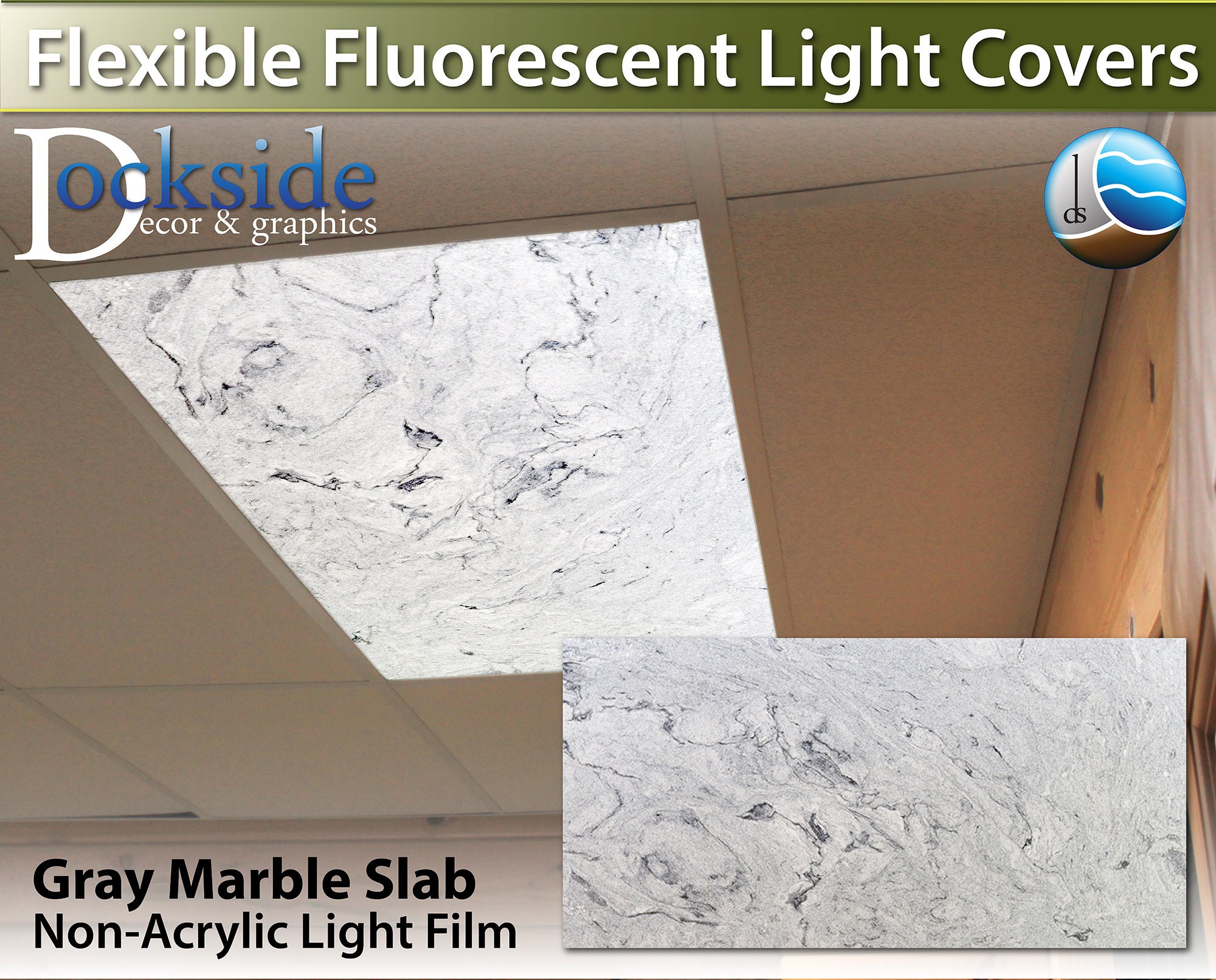 Flexible Fluorescent Light Cover Films Skylight Ceiling Office Etsy