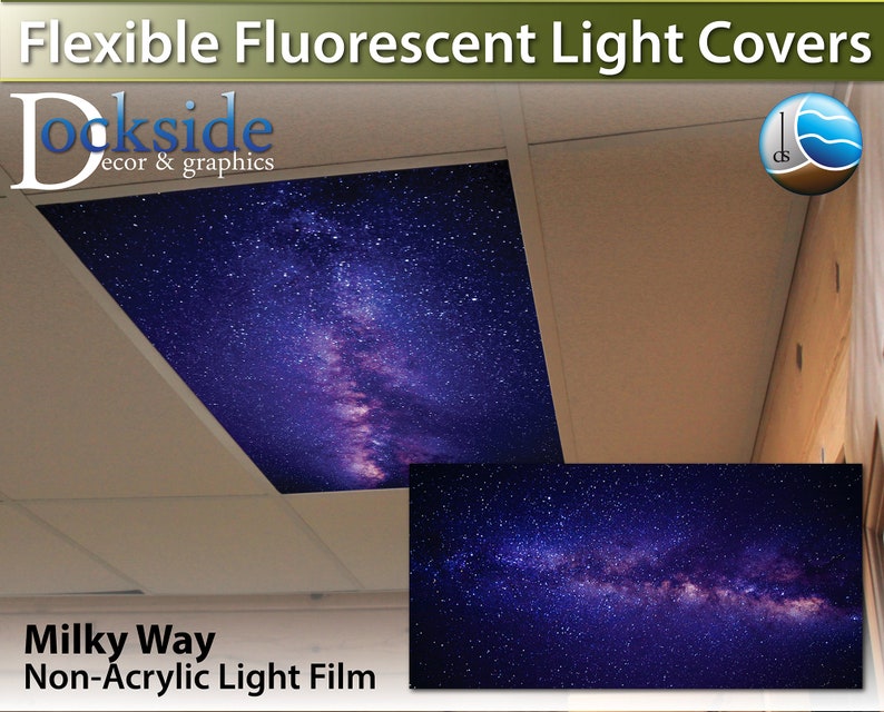 Flexible Fluorescent Light Cover Films Skylight Ceiling Office Etsy