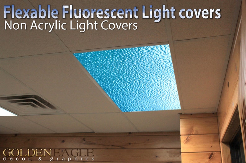 Fluorescent Light Covers >> Flexible Fluorescent Light Cover Films Skylight Ceiling Office Etsy Fluorescent Light Covers >> Flexible Fluorescent Light Cover Films Skylight Ceiling Office Etsy