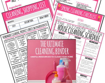 PDF: Ultimate Cleaning Binder - Digital Download