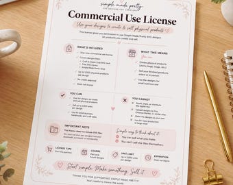 Commercial Use License for SVG Files | Simple Made Pretty (Up to 1,000 Items)