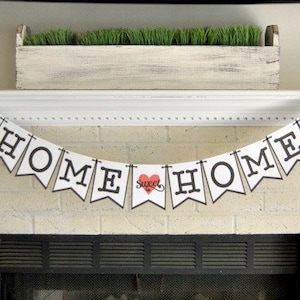 Home Sweet Home Einweihungsparty Banner/Girlande - zum sofortigen Download