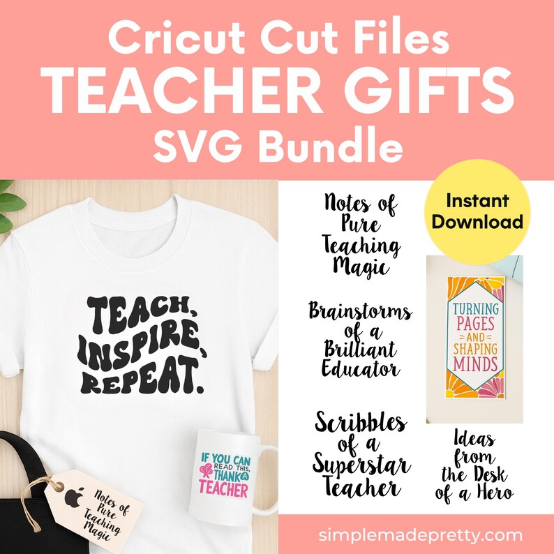 Teacher SVG Bundle – Back to School Shirt Designs (digital Download) - Etsy