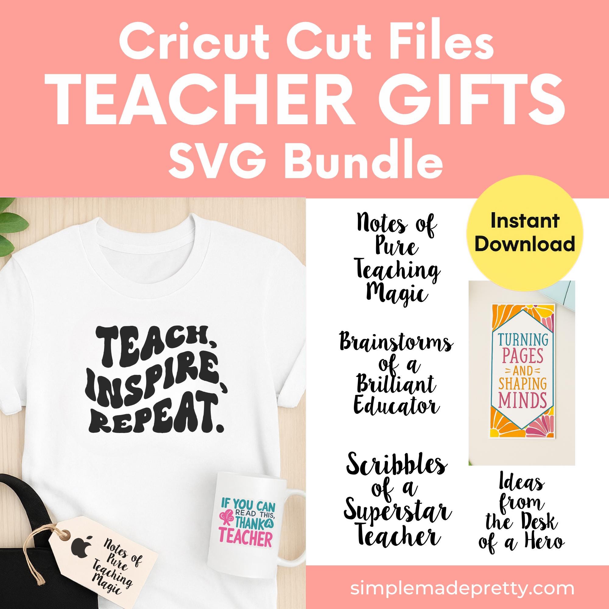 Teacher SVG Bundle – Back to School Shirt Designs (digital Download) - Etsy