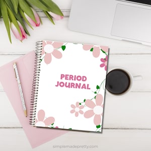 Period Journal, Period Binder, Period Notebook, First Period, Girl&#39;s First Period Journal, First Period Notebook, First Period Kit - PDF