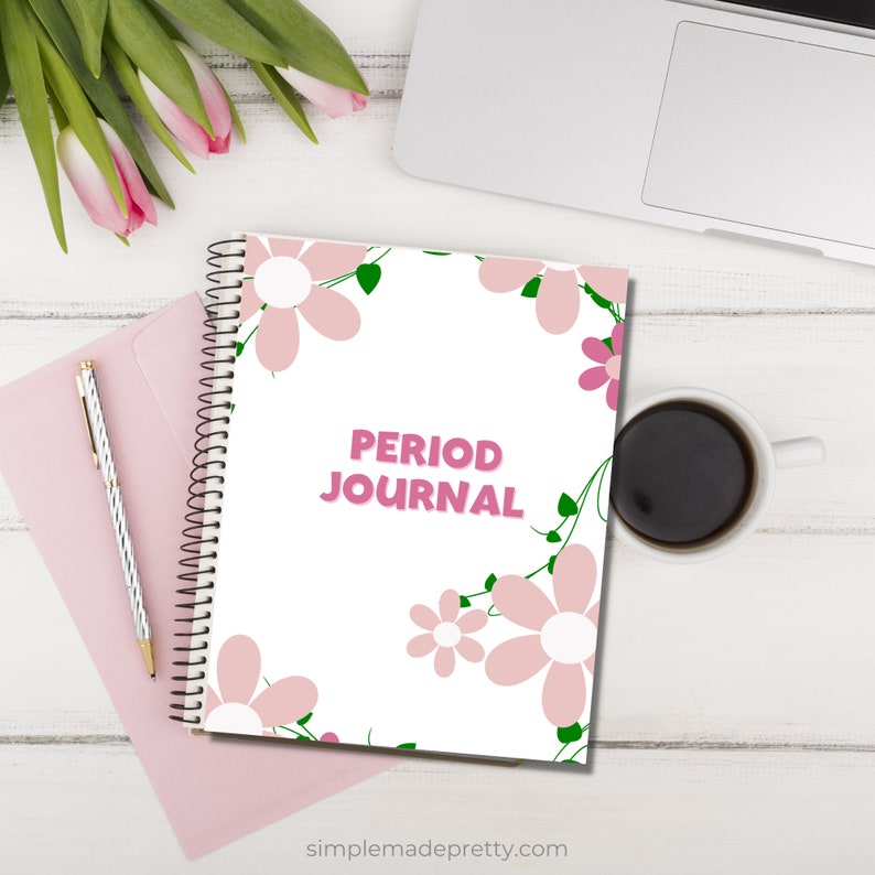 Period Journal, Period Binder, Period Notebook, First Period, Girl's First Period Journal, First Period Notebook, First Period Kit PDF image 1