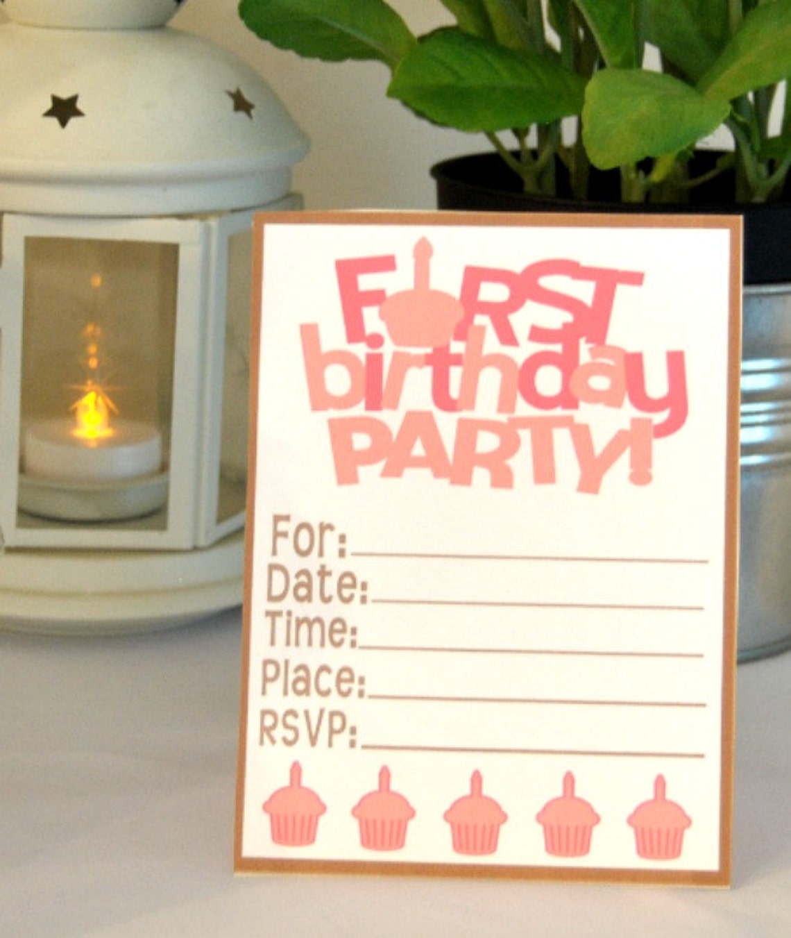 PDF: Baby's First Birthday 1st Birthday Girl's - Etsy