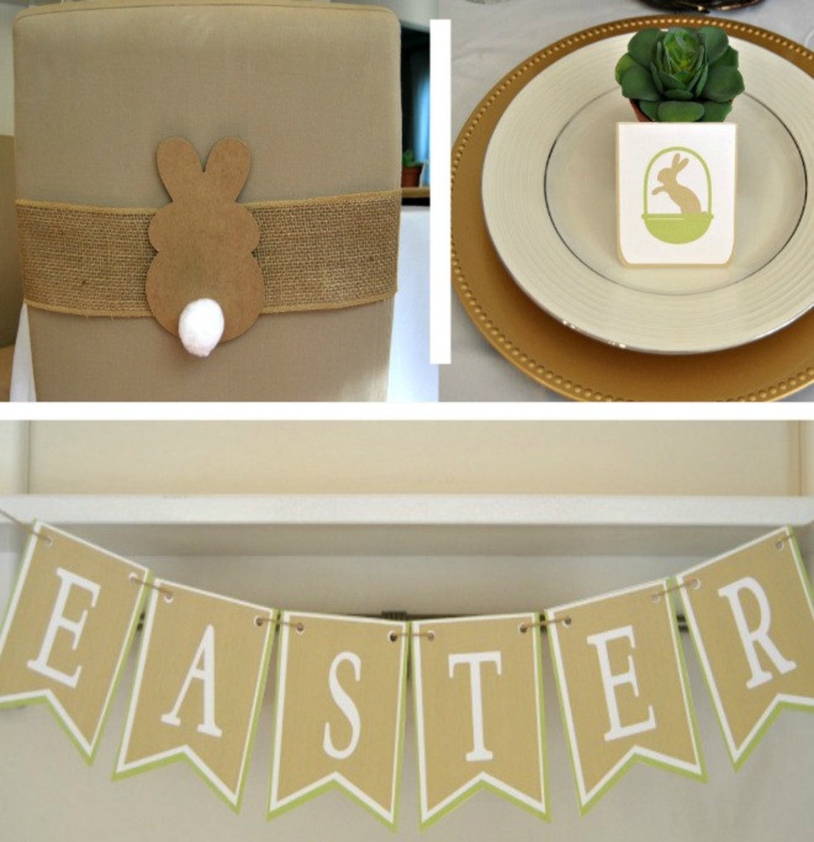PDF: Easter Decor Printable Package Instant Download - Etsy