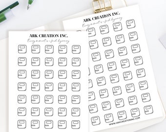 40 Scale Sticker | Weight Tracker | Planner Stickers | Happy Planner | Filofax | Erin Condren planner