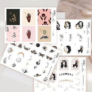 ARK Sticker Set | Mystical Spiritual Magic Set | Planner Stickers | Happy Planner | Life Planner | Passion Planner ECLP Stickers