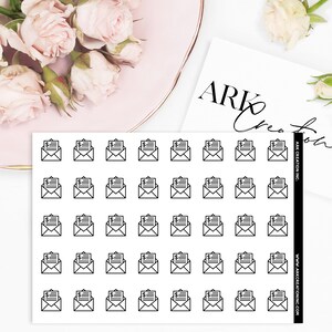ARK Funktionstüchtig | Wechsel fällig | Zahltag Sticker | Erin Condren Aufkleber | Happy Planner | Hobonichi | Funktionales Icon Doodle Matte Planer Sticker