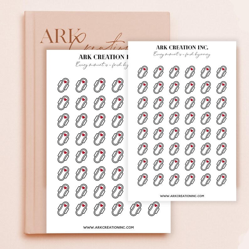 Mini 48 Period Tracker Planner Stickers - Menstrual Reminder Tracker ...